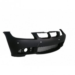 Front bumper suitable for BMW 3 series E90 Sedan E91 Touring (2005-2008) with Side Skirts Non LCI M3 Design without Fog Lamps, N