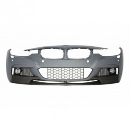 Front Bumper with Fog Light Projectors Spoiler suitable for BMW 3 Series F30 F31 Sedan Touring (2011-up) M-Performance Design, N