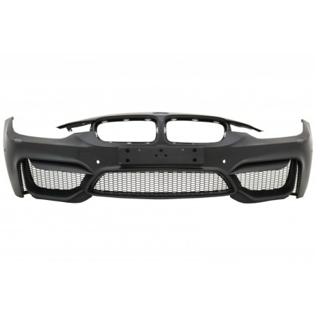 Front Bumper with Kidney Grilles and Side Skirts suitable for BMW 3 Series F30 F31 Pre-LCI & LCI (2011-2018) M4 Design, Nouveaux