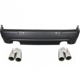 Rear Bumper suitable for BMW 5 Series E39 (1995-2003) Double Outlet M5 Design with PDC and Exhaust Muffler Tips, Nouveaux produi