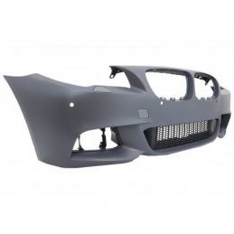 Front Bumper with Kidney Grilles suitable for BMW 5 Series F10 F11 LCI (2015-up) M-Technik Design With LED Fog Lamps, Nouveaux p