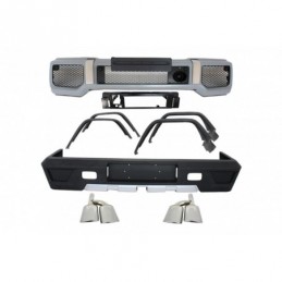 Complete Body Kit with Exhaust Muffler Tips suitable for MERCEDES Benz W463 G-Class G63 G65 A-Design, Nouveaux produits kitt