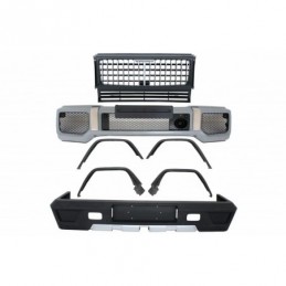 Complete Conversion Body Kit suitable for Mercedes G-Class W463 (1989-2017) G63 G65 Design with Front Grille Panamericana, Nouve