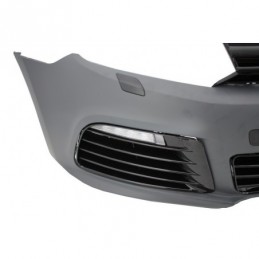 Front Bumper suitable for VW Golf VI 6 (2008-2013) R20 Look with Headlights 3D LED DRL U-Design LED Flowing Turning Light, Nouve