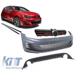 Complete Body Kit suitable for VW Golf 7 VII 2013-2016 GTI Look With Front Grille, Nouveaux produits kitt