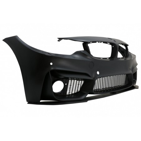 Front Bumper with Fog Light Projectors suitable for BMW 4 Series F32 Coupe F33 Convertible F36 Gran Coupe (2013-2017) M4 Design,