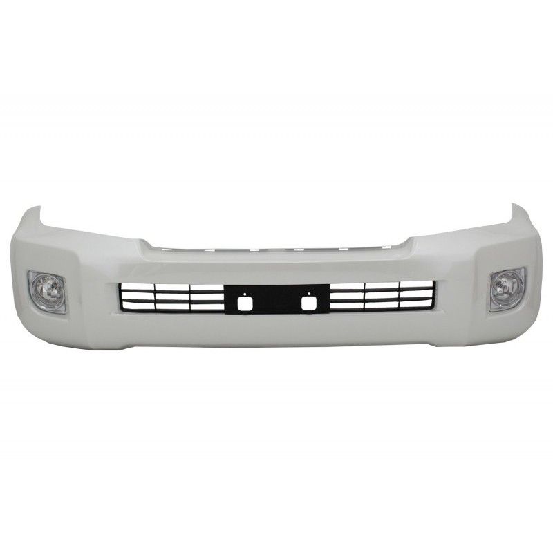 Front Bumper suitable for TOYOTA Land Cruiser FJ200 (2008-2011) Retrofit Assembly (2008-2011 to (2012-2014) Model Pearl White, N