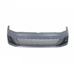 Front Bumper with LED Headlights Sequential Dynamic Turning Lights suitable for VW Golf VII 7 5G (2013-2017) GTI Look, Nouveaux 