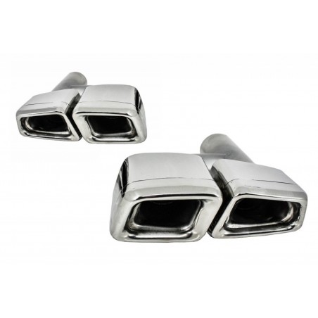 Exhaust Muffler Tips Tail Pipes suitable for Mercedes S63 E63 W221 W164 W166 W212 W218 S-class E-class CLS ML, Nouveaux produits