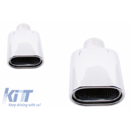 Exhaust Muffler Tips suitable for BMW X5 E53/e70, Nouveaux produits kitt
