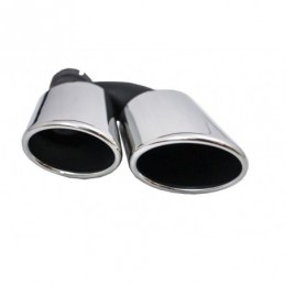 Exhaust Muffler Tip Tail Pipe Left Side suitable for Audi A3 A4 A5 A6 A7 A8 to S3 S4 S5 S6 S7 S8 SQ3 SQ5 S-Design, Nouveaux prod