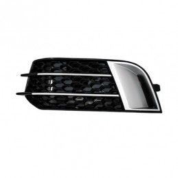 Side Grilles Fog Lamp Covers suitable for AUDI A1 (8X) (2010-up) RS1 Black Edition, Nouveaux produits kitt
