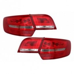 LED Taillights suitable for Audi A3 8PA Sportback (2004-2008) Red/Clear, Nouveaux produits kitt