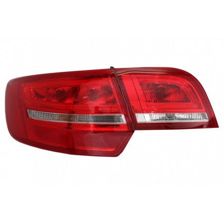 LED Taillights suitable for Audi A3 8PA Sportback (2004-2008) Red/Clear, Nouveaux produits kitt