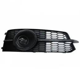 Front Bumper Lower Grille Grill Fit For Audi A6 C7 S-Line 2014-2018 Matt  Black 