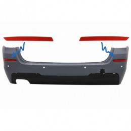 Rear Bumper Reflector suitable for BMW 5 Series F11 (2011-up) M-technik Design, Nouveaux produits kitt