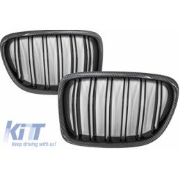 Suitable for BMW X1 E84 (2009-2014) Central Grilles Kidney Grilles Carbon Fiber Design, Nouveaux produits kitt