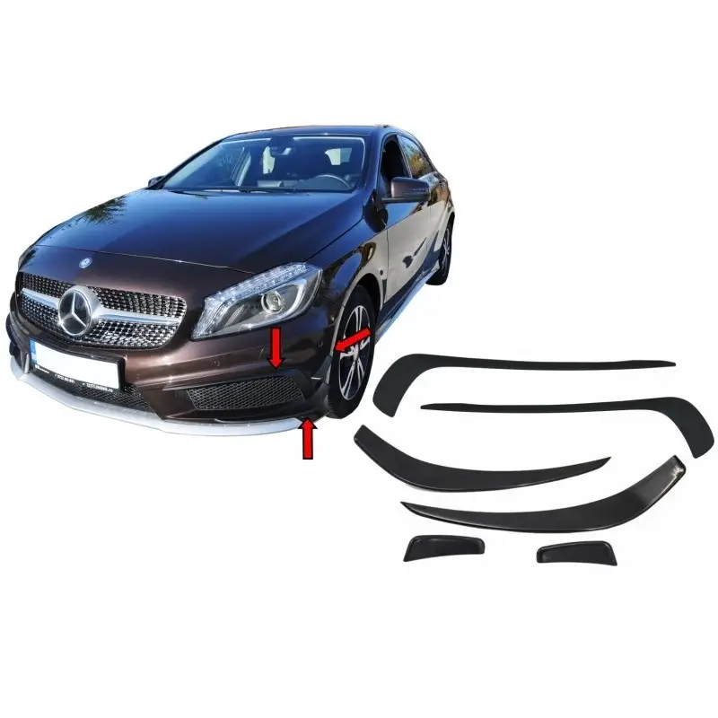 Car Sports Lamp Eyebrow Car Stickers For opel astra j peugeot 307