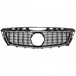 Front Grille suitable for Mercedes CLS W218 C118 (2011-2014) X218 Shooting Brake (2012-2014) GT-R Panamericana Design Chrom, Nou