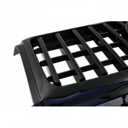 Front Grille suitable for MERCEDES G-Class W463 (1990-2014) New G63 GT-R Panamericana Design Piano Black, Nouveaux produits kitt