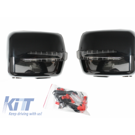 Suitable for MERCEDES W463 G-Class Mirror Covers With Arrow Led Turning Lights (1990-2012), Nouveaux produits kitt