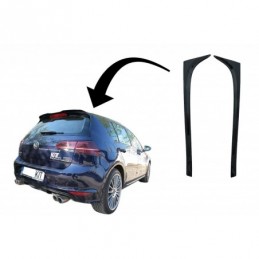 Trunk Rear Window Fin Spoiler suitable for VW Golf 7 & 7.5 (2012-2020) GTI Design Piano Black, Nouveaux produits kitt