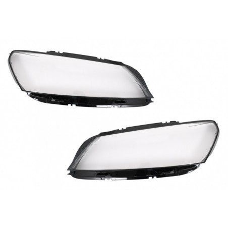 Headlights Lens Glasses suitable for VW PASSAT B7 Sedan (2010-2014) Clear Glass Optics, Nouveaux produits kitt
