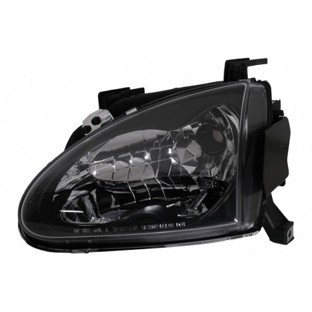 Headlights suitable for Honda CRX DEL SOL (03.1992-1997) Black, Nouveaux produits kitt