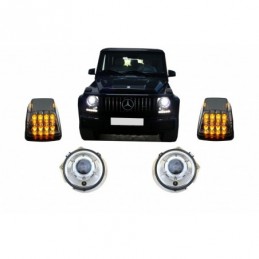 Turning Lights LED suitable for MERCEDES G-Class W463 (1989-2012) with Headlights Chrome Bi-Xenon Look, Nouveaux produits kitt
