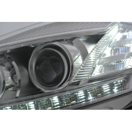 LED Headlights suitable for Mercedes S-Class W221 (2005-2009) Facelift Look LHD, Nouveaux produits kitt