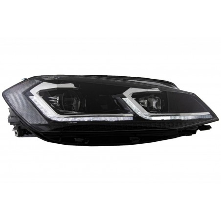 LED Headlights Bi-Xenon Look suitable for VW Golf 7.5 VII Facelift (2017-up) with Sequential Dynamic Turning Lights, Nouveaux pr