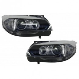 LED Angel Eyes Headlights suitable for BMW X1 E84 (2009-2012) Xenon Look, Nouveaux produits kitt