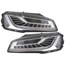 Headlights Full LED suitable for Audi A8 Sedan Facelift 4H, D4 (2014-2017) Matrix Design, Nouveaux produits kitt