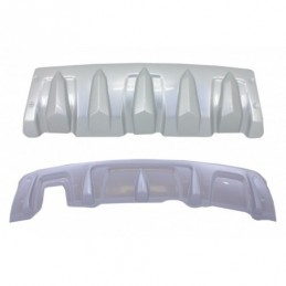 Skid Plates Protection suitable for DACIA Duster 4x4/4x2 2010+ (rear&front bumper protection), Nouveaux produits kitt