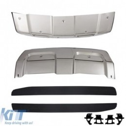 Skid Plates Bumper Protection suitable for Range ROVER (L494) (2014-up) with Running Boards Sport, Nouveaux produits kitt