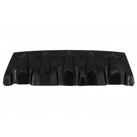 Front Bumper Skid Plate Protection suitable for DACIA Duster 4x4 / 4x2 (2010-2017) Piano Black, Nouveaux produits kitt