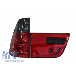 Taillights suitable for BMW X5 E53 (1999-2003) Red Smoked, Nouveaux produits kitt