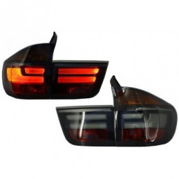 LED Taillights suitable for BMW X5 E70 (2007-2010) Light Bar LCI Facelift Look Smoke, Nouveaux produits kitt