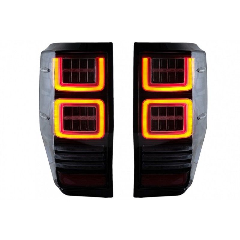 Taillights LED suitable for Ford Ranger (2012-2018) Clear with Sequential Dynamic Turning Lights, Nouveaux produits kitt