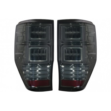 Taillights LED suitable for Ford Ranger (2012-2018) with Sequential Dynamic Turning Lights Smoke, Nouveaux produits kitt