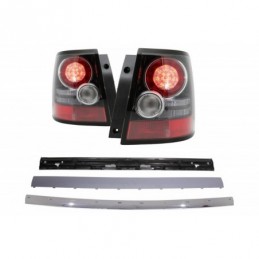 LED Taillights with Rear Trunk Tailgate suitable for Land Range Rover Sport L320 (2005-2011) Facelift Autobiography Design, Nouv