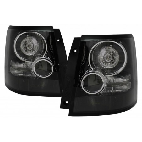 FULL LED Taillights suitable for Range Rover Sport L320 (2005-2013) Facelift Autobiography Design Black, Nouveaux produits kitt