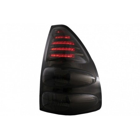 LED Taillights suitable for TOYOTA Land Cruiser FJ120 (2003-2008) Smoke, Nouveaux produits kitt