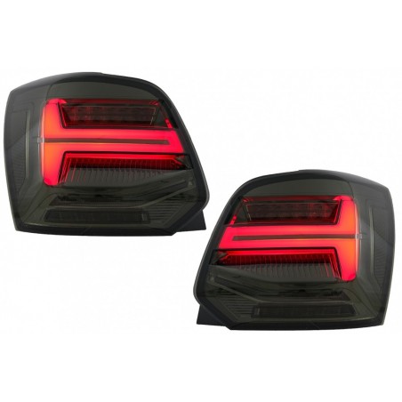 Taillights Full LED suitable for VW Polo 6R 6C 61 (2011-2017) Sequential Dynamic Turning Lights Vento Look Smoke, Nouveaux produ