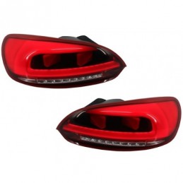 LED Taillights Light Bar suitable for VW Scirocco (2008+) Red/Clear, Nouveaux produits kitt