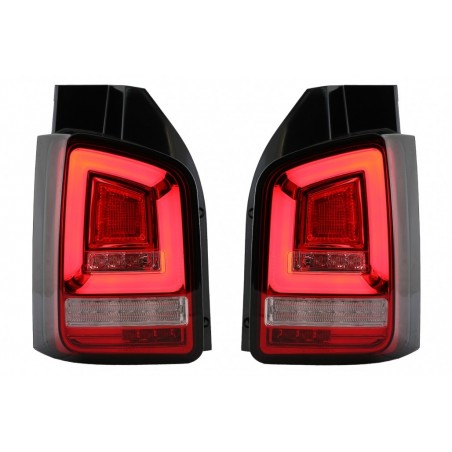 Taillights Red White Full LED suitable for VW Transporter V T5 (2003-2009), Nouveaux produits kitt