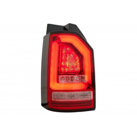 Taillights Red White Full LED BAR suitable for VW Transporter T6 (2015-2020) with Dynamic Turn Signal, Nouveaux produits kitt