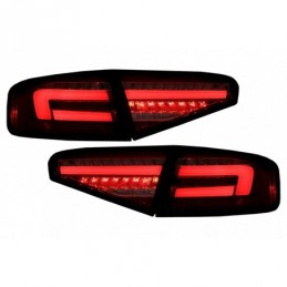LED Taillights suitable for AUDI A4 B8 (2012-2015) Limousine Red White Dynamic Sequential Turning Lights, Nouveaux produits kitt