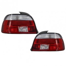 Taillights suitable for BMW 5 Series E39 (1996-2003) Red Clear LCI Design, Nouveaux produits kitt