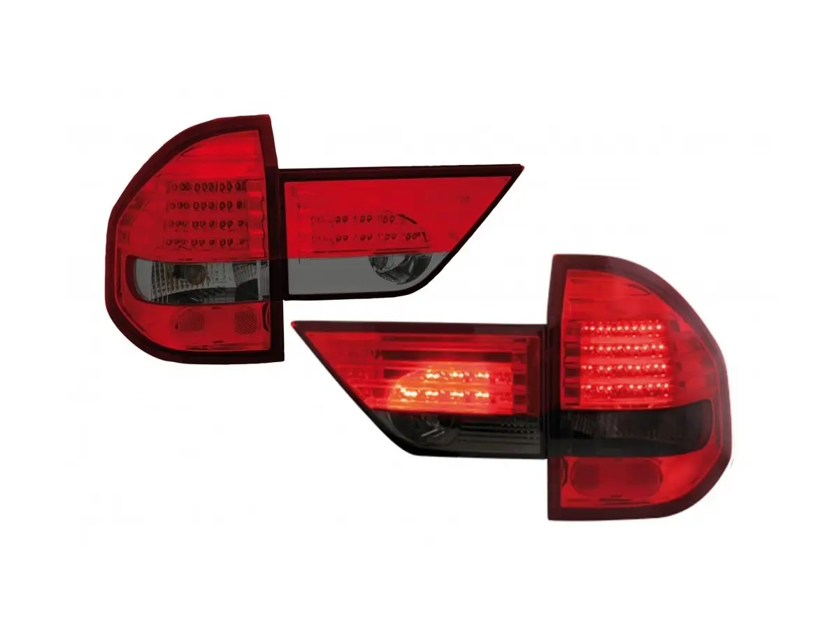 LED rear lights Lightbar BMW serie 5 E60 saloon year 07-09 red/smoke